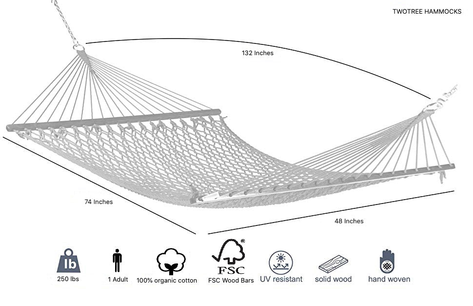 Garden Hammock, Double Hammocks On Sale, Two Person Tree Hammocks