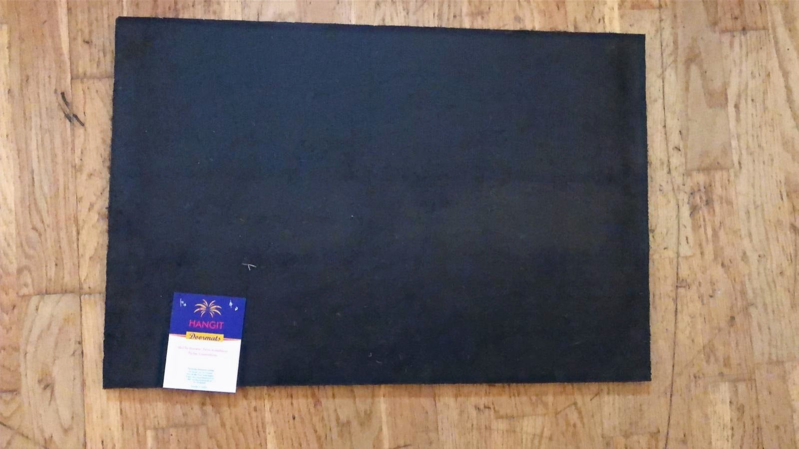 40 x 60 x 1.50 CM | CROESO DESIGN LATEX BACKED COIR DOOR MAT, BROWN, Natural Colour Coir Backed Door Mat, Latex, Brown for Main Door, Back Door, Entrance, Shop, Office, Home