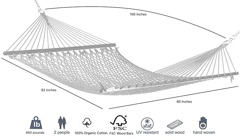 Garden Hammock, Double Hammocks On Sale, Two Person Tree Hammocks